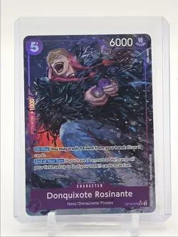 DONQUIXOTE ROSINANTE 2025 ONE PIECE SUPER RARE ALT ART #OP10-072 Q0646 - Image 1