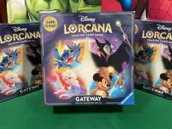 🔥Disney Lorcana TCG: Gateway Starter Box - Ravensburger Games *Sealed NIB*🔥 - Image 1