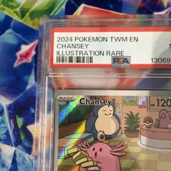 Chansey 187/167 SV Twilight Masquerade - Pokemon TCG | PSA 9 MINT - Image 3