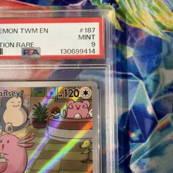 Chansey 187/167 SV Twilight Masquerade - Pokemon TCG | PSA 9 MINT - Image 4