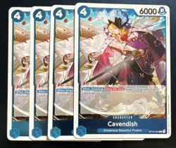 Cavendish OP10-045 Playset (4x) | OP10 | English | One Piece TCG - Image 1