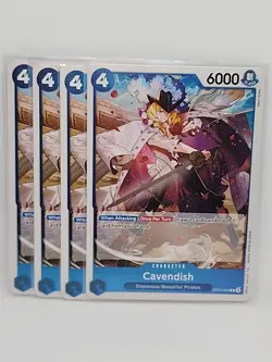 Cavendish R OP10-045 - Royal Blood - One Piece TCG (Playset) 4x - Image 1