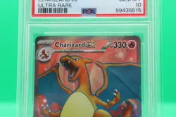 2023 Pokemon Charizard MEW EN Ultra Rare #183 PSA 10 - Image 3