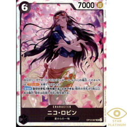 Nico Robin SR OP12-087 Japanese ONE PIECE Card Legacy of the Master - NM - Image 1