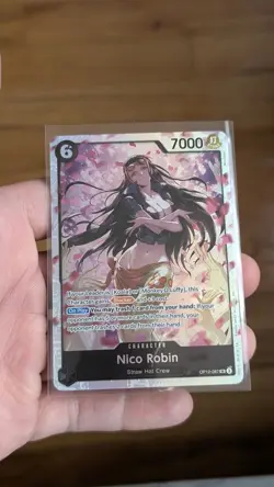 One Piece Card Nico Robin SR Legacy of the Master OP12-087 Super Rare - Image 1