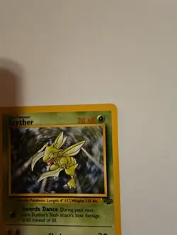 Pokemon TCG Scyther Jungle Card 26/64 Unlimited Rare, LP+ Condition - Image 3