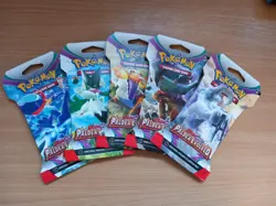 Pokemon TCG Game Sealed Authentic Paldea Evolved Sleeved Booster Art Set [5] - Image 1