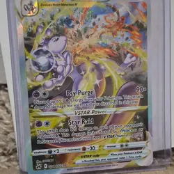 Pokemon Mewtwo VSTAR Holo GG44/GG70 2023 Card Nintendo Creatures GAME FREAK - Image 1