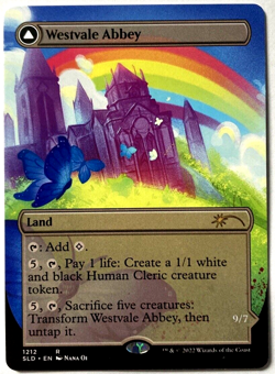 MTG Westvale Abbey Ormendahl, Profane Prince SLD Cute to Brute 1212 THICK CARD - Image 1