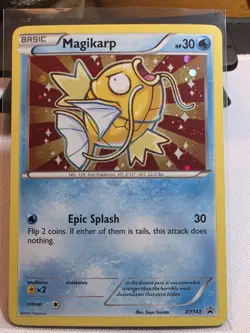 Pokemon Magikarp XY143 Holo Promo Card - XY Set - Pokemon TCG Basic English - Image 2