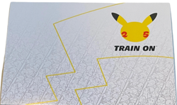 Set Of 50 Pokemon Celebrations 25th Anniversary Train On Note Cards & Envelopes - Image 1