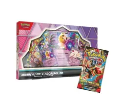 IN HAND Pokemon Trading Card Game Mimikyu ex & Alcremie Premium Collection TCG - Image 1