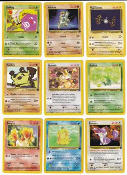 Pokemon Team Rocket COMPLETE SET Common Vintage WOTC 24 Card Lot MP-NM - Image 3