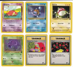 Pokemon Team Rocket COMPLETE SET Common Vintage WOTC 24 Card Lot MP-NM - Image 4