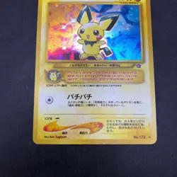 Pichu Holo No.172 Neo Genesis - Japanese Pokemon Card - 2000 - Image 4