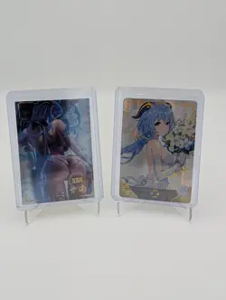 Ganyu Genshin Impact Waifu Cards Goddess Story Doujin Anime girl CCG Waifu Cards - Image 1