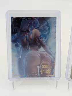 Ganyu Genshin Impact Waifu Cards Goddess Story Doujin Anime girl CCG Waifu Cards - Image 2