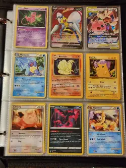 Huge Pokemon Collection Binder Vintage Modern Lot of Cards Holos Rares WoTC Etc - Image 1