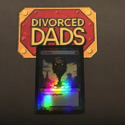 V1 MISPRINT DIVORCED DADS COURT OF CHAOS 4th Beer - Beast Card HOLO - Image 1