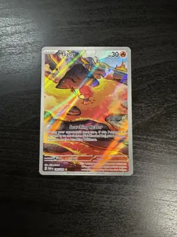 Magby 186/182 Paradox Rift Holo Illustration Rare Pokemon TCG Card Near Mint - Image 1