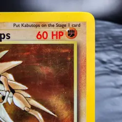 MP Kabutops 9/62 Holo Unlimited Fossil Pokemon Card Rare Collectible - Image 4