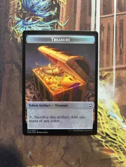 Rabbit Token FOIL MTG Commander Legends: Battle For Baldur’s Gate NM - Image 2