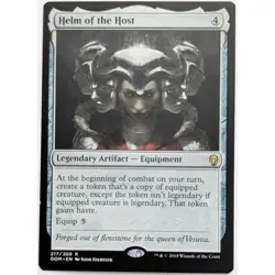Helm of the Host, Dominaria (DOM) #217 LP MTG - Image 1
