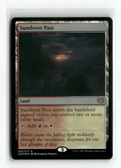 Sundown Pass - Innistrad: Crimson Vow (VOW) - Image 1