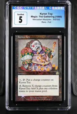 KYREN TOY Mercadian Masques Foil Rare CGC 5 MTG [Nostalgium] - Image 1