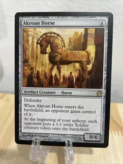 MTG Akroan Horse Regular #210/249 Theros Rare NM/M - Image 1