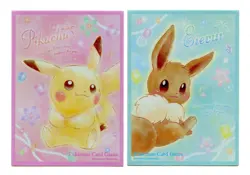 Pikachu & Eevee Jewel Bundle Individual Card Sleeves Pokemon Center Japan - Image 1