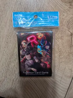 Pokemon Center Japan Giovanni's Directive Card Sleeves 64 COUNT ~ US SELLER - Image 1