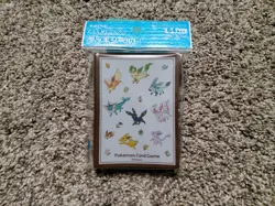 Pokemon Center Japan Eevee Collection Card Sleeves 64 COUNT - Image 1