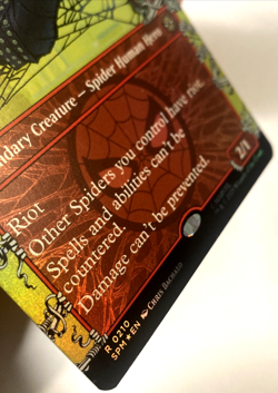 MTG Spider-Punk (Borderless Foil) Marvel's Spider-Man 210 NM - Image 2