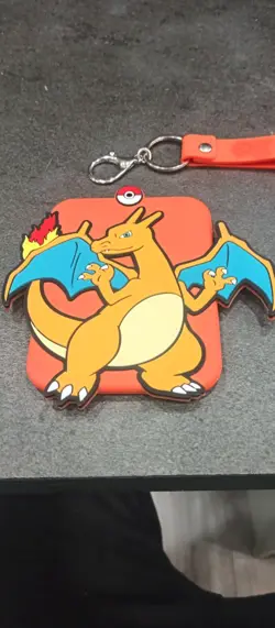 🔥 Charizard keychain promo with card holder to display your Pokemon 🔥 - Image 2