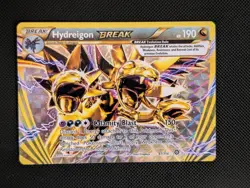 Pokemon Hydreigon Break 87/114 Steam Siege XY Ultra Rare Card NM/LP Condition - Image 1