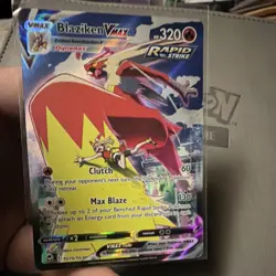 Pokemon Blaziken VMAX TG15/TG30 Silver Tempest Trainer Gallery Ultra Rare Holo - Image 1