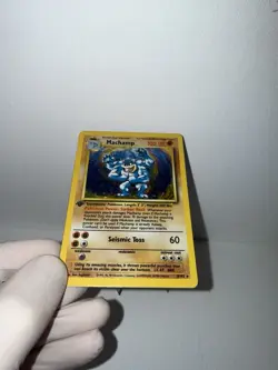 Pokemon Machamp Base Set Holo Rare 1st Edition English 1999 100 HP 8/102 Card - Image 4