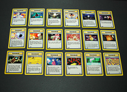 1st Edition Pokemon Trainer Cards Bundle Lot 18 Mixed Sabrina Misty Stadium LP - Image 1