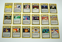 1st Edition Pokemon Trainer Cards Bundle Lot 18 Mixed Sabrina Misty Stadium LP - Image 3