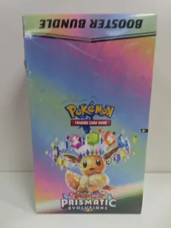 2025 Pokemon Prismatic Evolutions Factory Sealed Booster Bundle Display Box (a) - Image 1