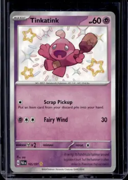 2024 Pokemon Paldean Fates Tinkatink #165/091 - Image 1