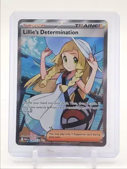 LILLIE'S DETERMINATION 2025 POKEMON MEGA EVOLUTION ULTRA RARE C Q3626 - Image 1