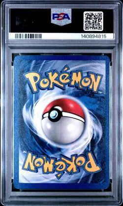 1999 POKEMON JUNGLE 1ST EDITION #17 CLEFABLE PSA 8 - Image 2