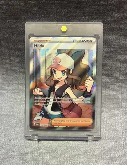 Pokemon Hilda 164/086 Full Art Ultra Rare SV: White Flare TCG Trainer Card NM - Image 1
