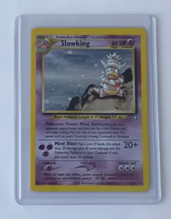 2001 pokemon slowking holo neo genesis 14/111 - Image 1