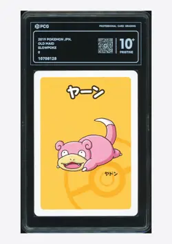 Pokemon PCG 10 PRISTINE Slowpoke 2019 Old Maid Japanese - Image 1