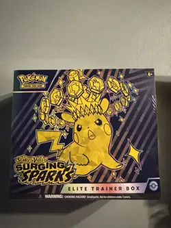 Pokemon TCG Surging Sparks Elite Trainer Box ETB NEW SEALED - Image 1