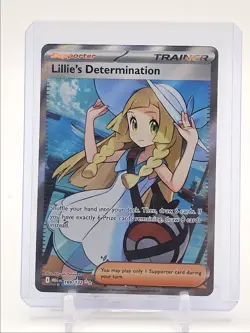 LILLIE'S DETERMINATION 2025 POKEMON MEGA EVOLUTION ULTRA RARE A Q3626 - Image 1