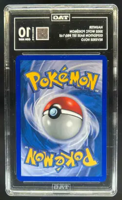 2002 Pokemon Expedition Set Haunter Reverse Holo #80 TAG 10 - Image 2